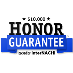 $10,000 Honor Guarantee backed by InteNACHI